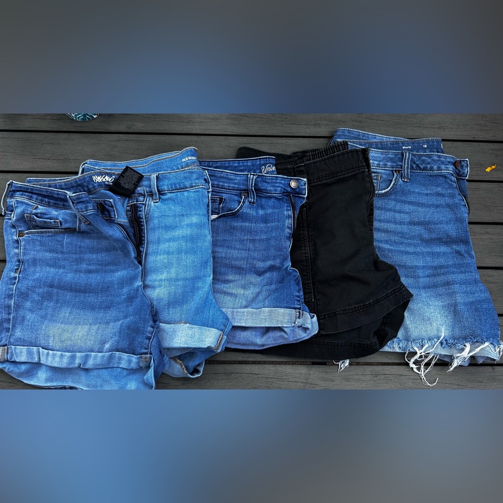 Assorted Denim Shorts Collection
Old Navy, Mossimo, Universal thread, 
Sonoma.